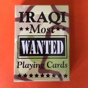 Iraq Most Wanted Playing Cards